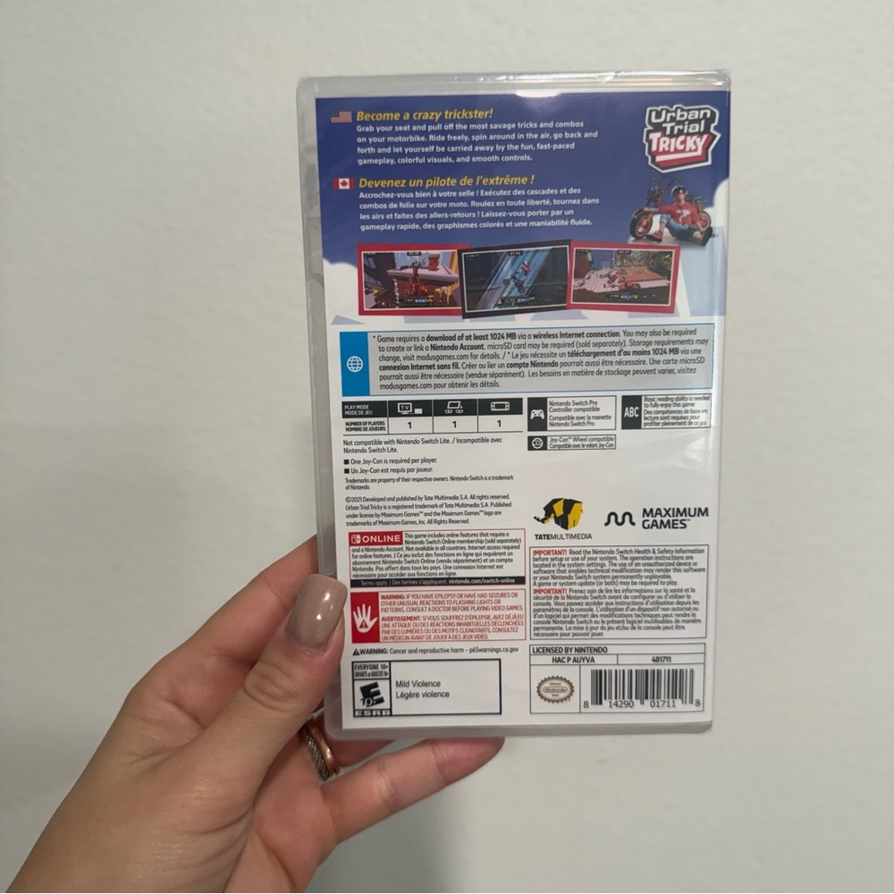 Urban Trial Tricky Nintendo Switch Game - Picture 2 of 2